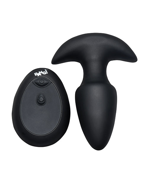 Bang! Bang! Thrusting & Vibrating Butt Plug - Black - Image 2