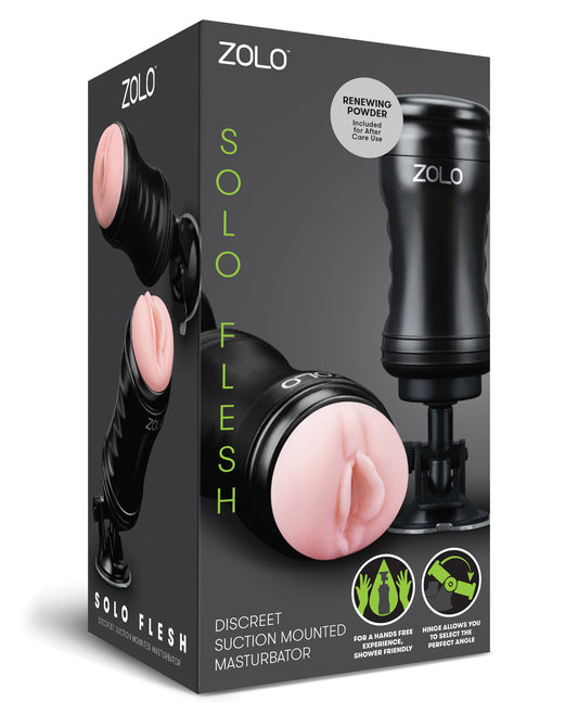 ZOLO ZOLO Solo Flesh Hands Free Masturbator - Image 2