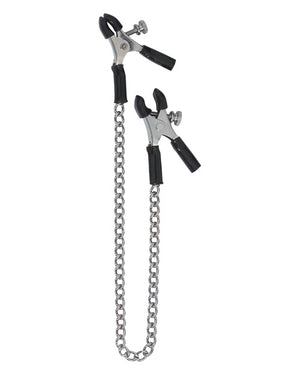 Spartacus Spartacus Adjustable Micro Plier Nipple Clamps w/Link Chain - Image 2