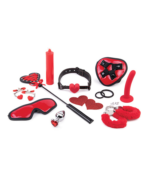 WhipSmart WhipSmart Heartbreaker 10 pc Set - Black/Red - Image 2