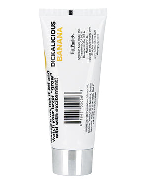 Dickalicious Dickalicious Penis Arousal Gel 2 oz - Banana - Image 2