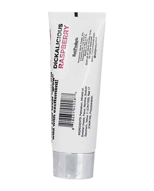 Dickalicious Dickalicious Penis Arousal Gel 2 oz - Raspberry - Image 2