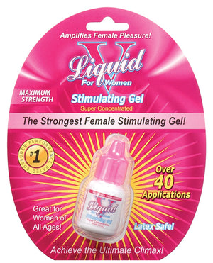 Liquid V Liquid V Female Stimulant - 10 ml Bottle in Clamshell