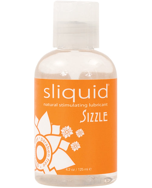 Sliquid Sliquid Sizzle Warming Lube Glycerine &amp; Paraben Free - 4.2 oz