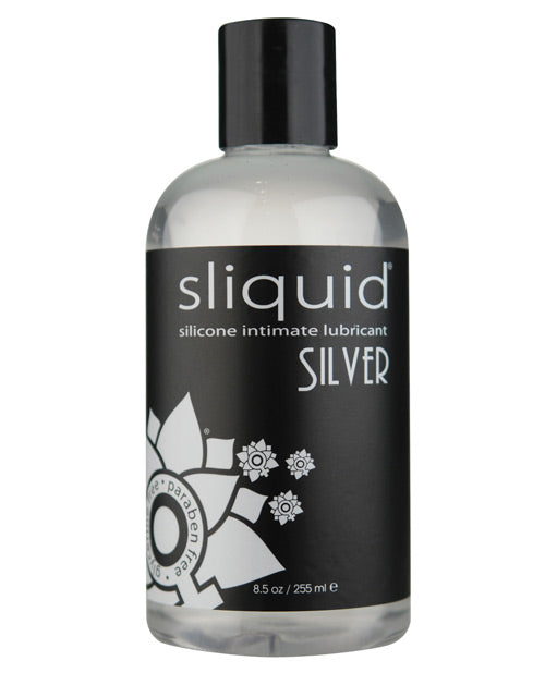 Sliquid Sliquid Silver Silicone Lube Glycerine &amp; Paraben Free - 8.5 oz