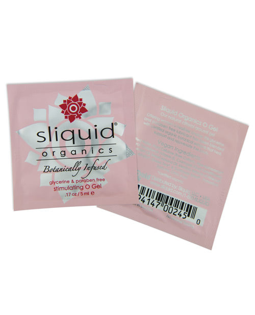Sliquid Sliquid Organics O Gel - .17 oz Pillow - Image 2