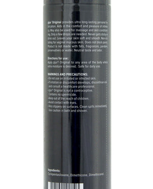 Pjur Original Pjur Original Silicone Personal Lubricant - 250 ml Bottle - Image 2