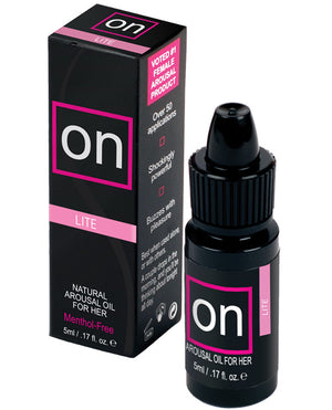 On ON Natural Arousal Oil For Her - Lite 5 ml Bottle
