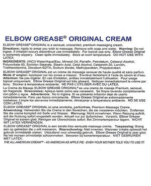 Elbow Grease Elbow Grease Original Cream - 15 oz Jar - Image 2
