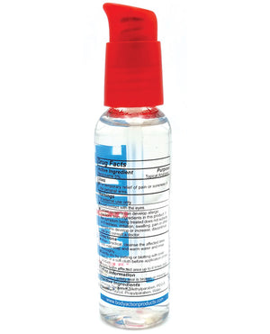 Body Action Anal Glide Extra Anal Lubricant &amp; Desensitizer - 2 oz Pump Bottle - Image 2