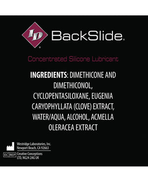 ID Backslide ID Backslide Anal Lubricant 1 oz - Image 2