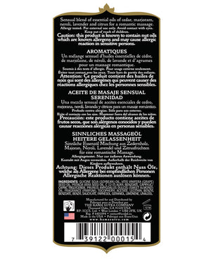 Kama Sutra Kama Sutra Aromatic Oil - 8 oz Serenity
