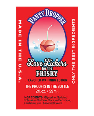 Little Genie Love Lickers Panty Dropper - 2 oz Cherry