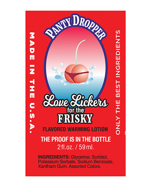 Little Genie Love Lickers Panty Dropper - 2 oz Cherry