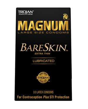 Trojan Trojan Magnum Bareskin Condoms - Box of 10 - Image 3