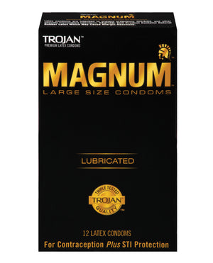 Trojan Trojan Magnum Condoms - Box of 12