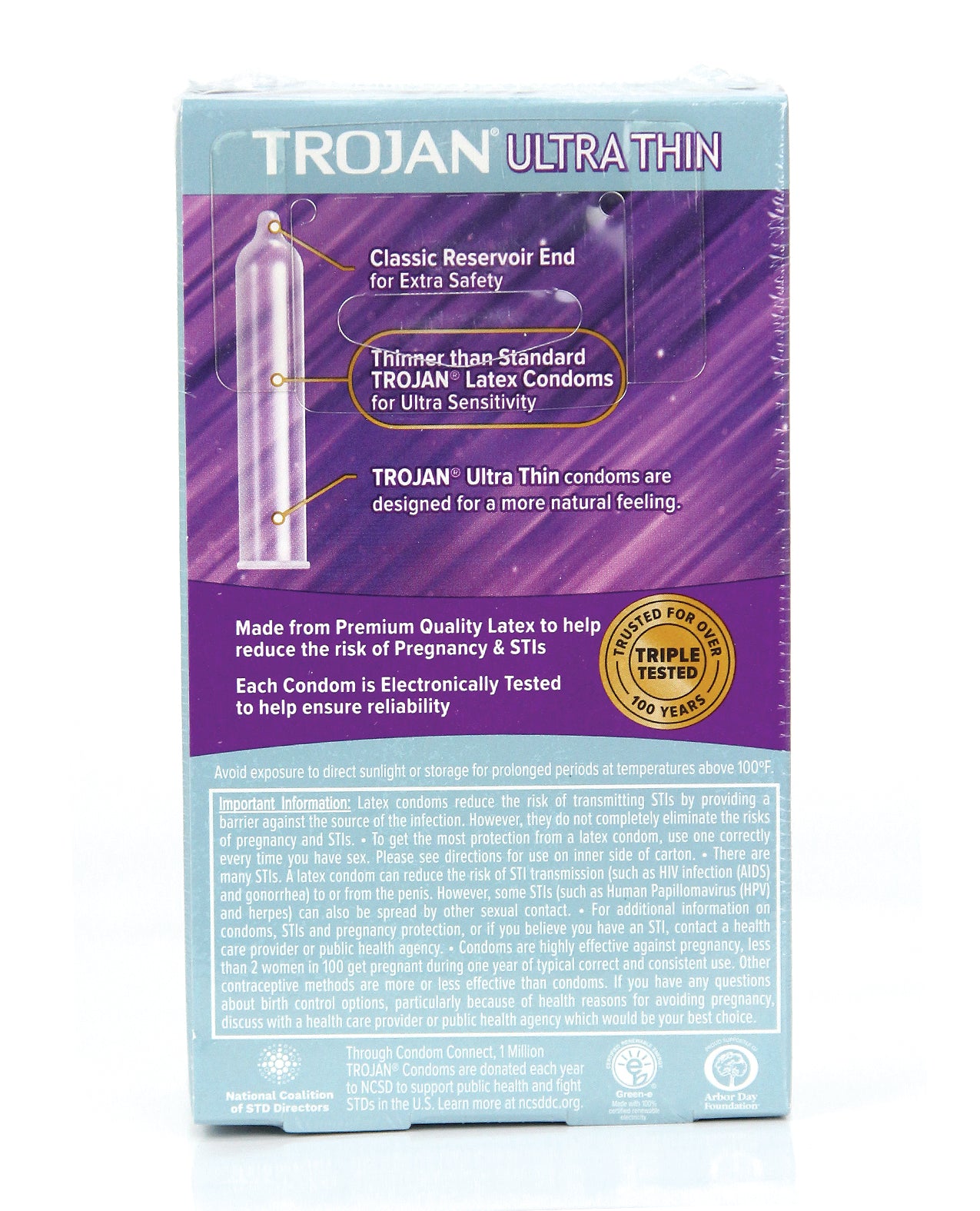 Trojan Trojan Ultra Thin Condoms - Box of 12