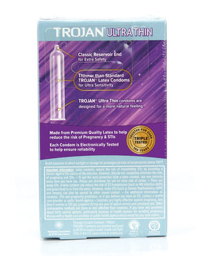 Trojan Trojan Ultra Thin Condoms - Box of 12
