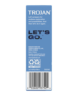 Trojan Trojan Enz Lubricated Condoms - Box of 12