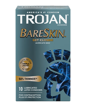 Trojan Trojan BareSkin Condoms - Box of 10