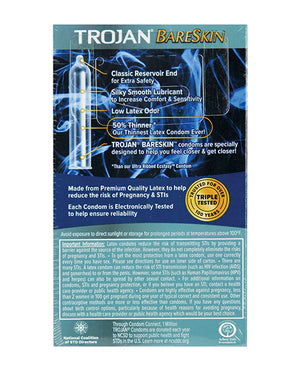 Trojan Trojan BareSkin Condoms - Box of 10 - Image 2
