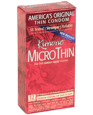 Kimono Kimono Micro Thin Condoms - Box of 12