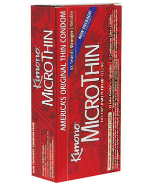 Kimono Kimono Micro Thin Condoms - Box of 12 - Image 2