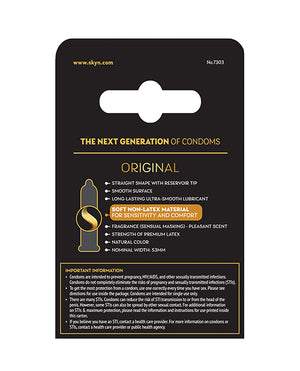 Lifestyles Lifestyles SKYN Original Condoms - Box of 3