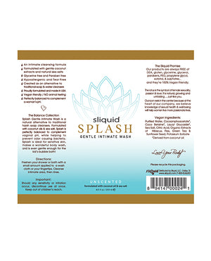 Sliquid Sliquid Splash Feminine Wash - 8.5 oz Unscented - Image 2