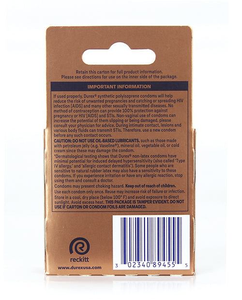 Durex Durex Avanti Real Feel Non Latex Condoms - Pack of 3