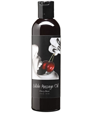 Earthly Body Earthly Body Edible Massage Oil - 8 oz Cherry