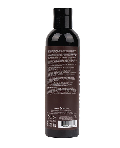 Earthly Body Earthly Body Edible Massage Oil - 8 oz Pineapple - Image 2