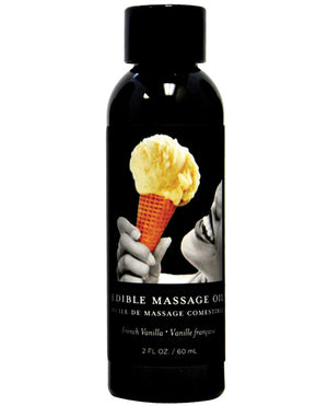 Earthly Body Earthly Body Edible Massage Oil - 2 oz French Vanilla