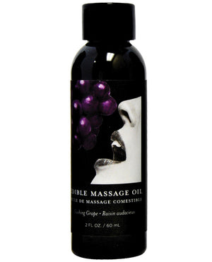 Earthly Body Earthly Body Edible Massage Oil - 2 oz Grape