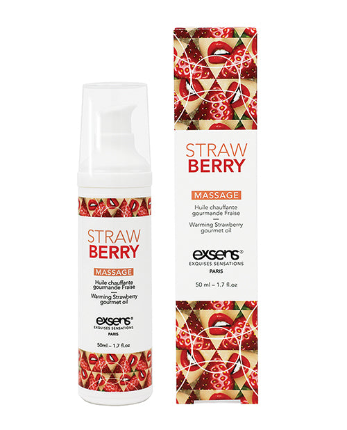 Exsens EXSENS of Paris Warming Massage Oil - Strawberry - Image 2