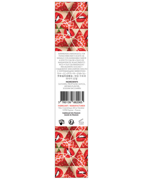 Exsens EXSENS of Paris Warming Massage Oil - Strawberry