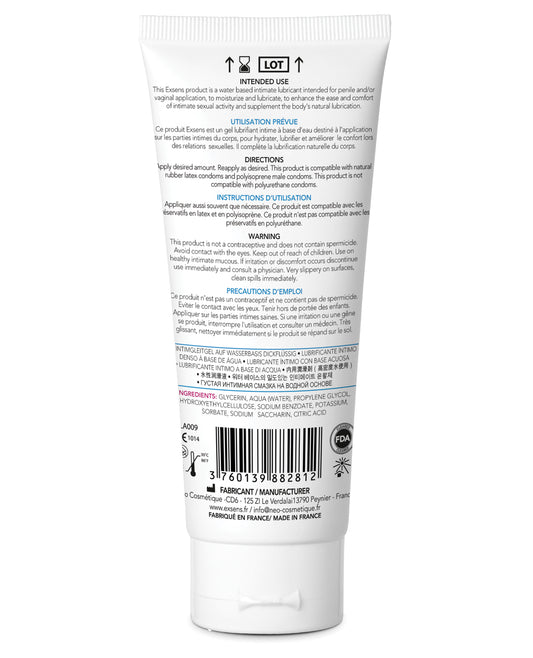 Exsens EXSENS of Paris Personal Water Based Lubricant - Pure Aqua - Image 2