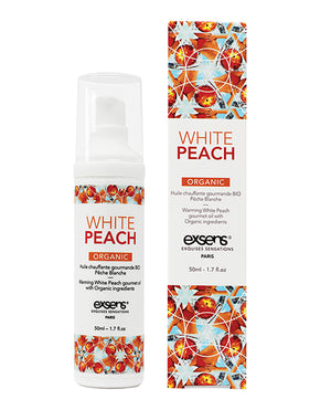Exsens EXSENS of Paris Organic Massage Oil - 50 ml White Peach - Image 3