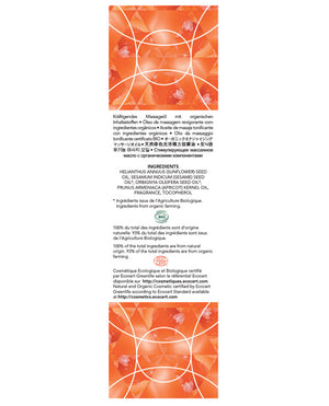 Exsens EXSENS of Paris Organic Massage Oil w/Stones - Carnelian Apricot - Image 2
