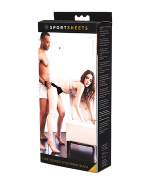 Sportsheets Sportsheets I Like It Doggie Style - Black - Image 4