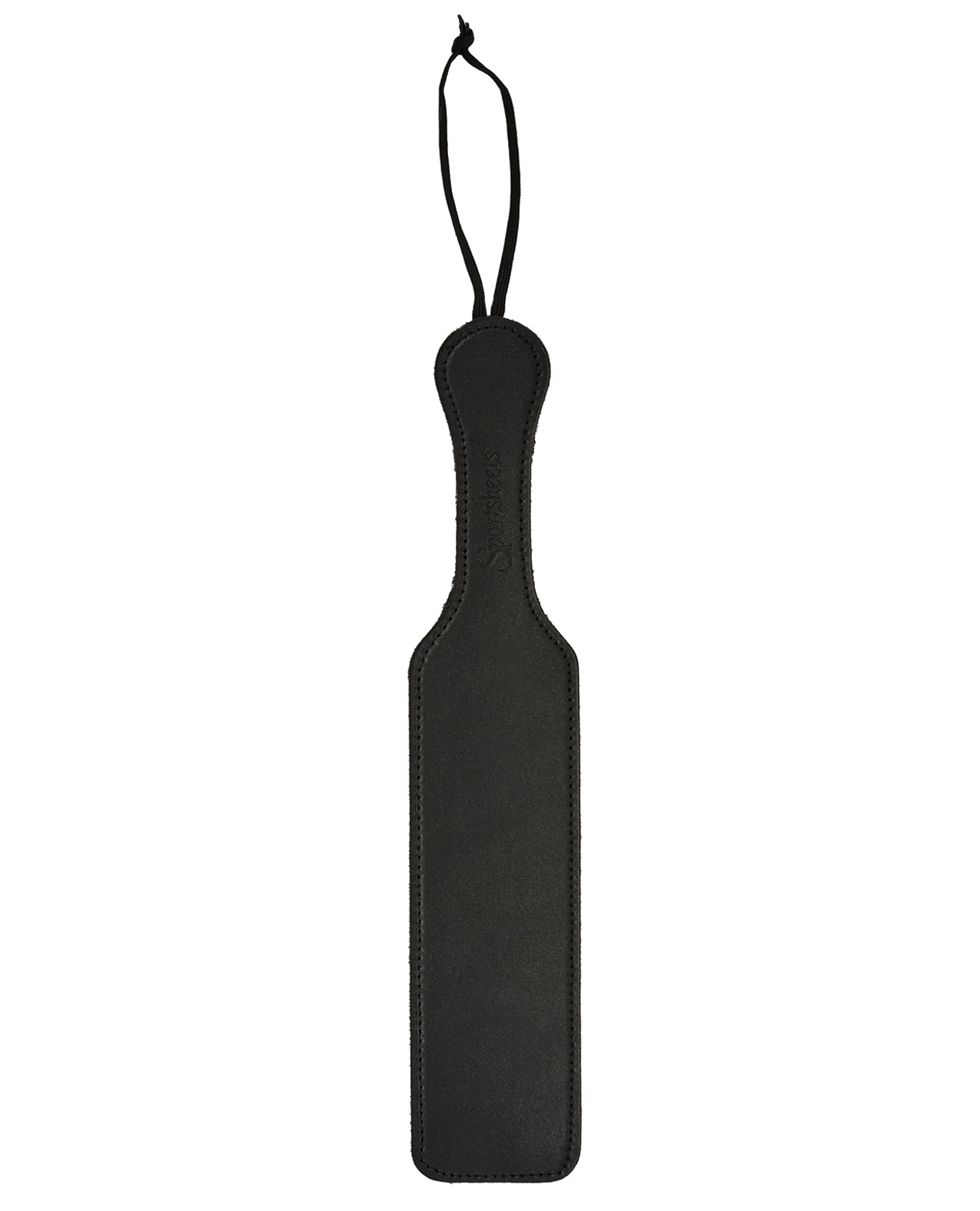 Sportsheets Sportsheets Leather Paddle w/Black Fur
