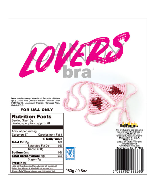 Hott Products Lover's Candy Heart Bra - Image 2