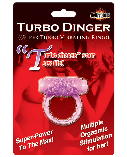 Humm Dinger Humm Dinger Turbo Vibrating Cockring - Purple - Image 2