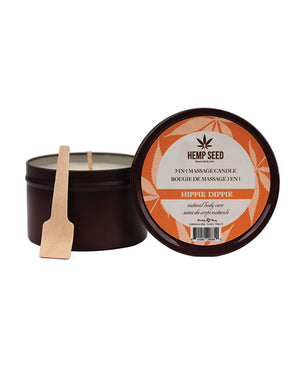 Earthly Body Earthly Body Summer 2024 3 in 1 Massage Candle - 6 oz Hippie Dippie