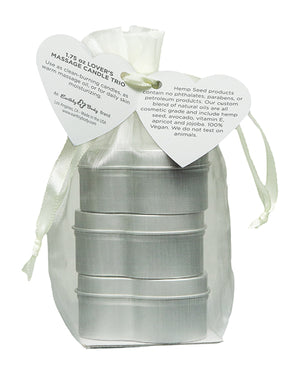 Earthly Body 2026 Valentines 3 in 1 Candle Trio Gift - 1.75 oz Asst. Scents