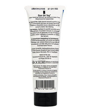 Gun Oil Gun Oil Toy Lube - 3.3 oz Tube - Image 2