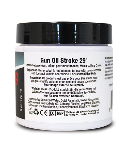 Stroke 29 Stroke 29 Masturbation Cream - 6.7 oz Jar - Image 2