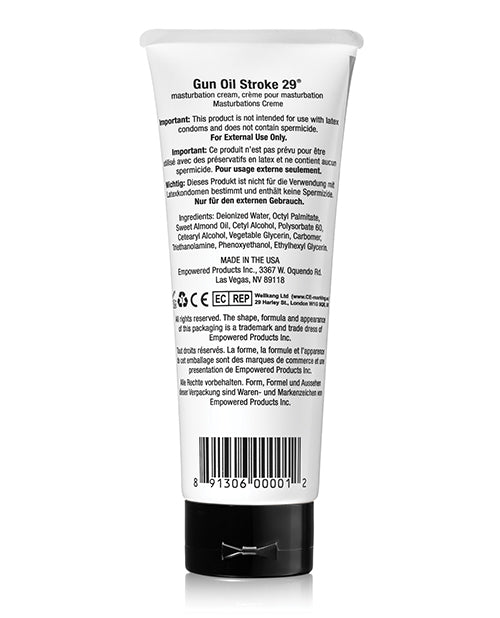 Stroke 29 Stroke 29 Masturbation Cream - 3.3 oz Tube