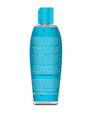 Pink Pink Water Lube - 4.7 oz Flip Top Bottle - Image 2