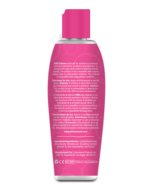 Pink Pink Silicone Lube - 4.7 oz Flip Top Bottle - Image 2